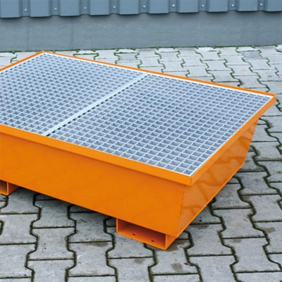 Auffangwanne mit konischen Seitenwänden