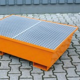 Auffangwanne mit konischen Seitenwänden