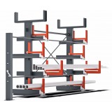 Roll-Aus-Regal Schwer | einseitig