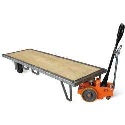 Hebelroller Typ HR Hydro, für Rollplatte bis 5000 kg