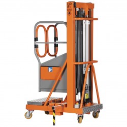 Mobile elektrische Arbeitsbühne UpLift5 120 & 200 HD für den Außenbereich - Bis 5 Meter Arbeitshöhe