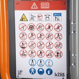 Mobile elektrische Arbeitsbühne UpLift5 120 & 200 HD für den Außenbereich - Bis 5 Meter Arbeitshöhe