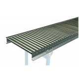 Klein-Rollenbahn aus Stahlrohr, verzinkt Ø 20 x 1,0 mm