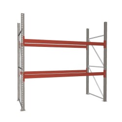 Palettenregal META Grundregal - 3 Lagerebenen - 9 Stellplätze