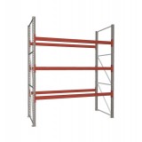 Palettenregal META Grundregal - 4 Lagerebenen - 12 Stellplätze