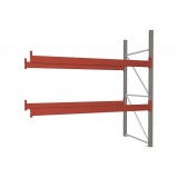 Palettenregal META Anbauregal - 3 Lagerebenen - 9 Stellplätze - Längseinlagerung