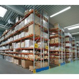 Palettenregal META Anbauregal - 3 Lagerebenen - 2.700 mm Regallänge - Quereinlagerung