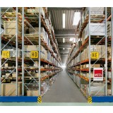 Palettenregal META Anbauregal - 3 Lagerebenen - 1.825 mm Regallänge - Quereinlagerung