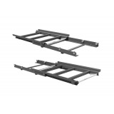 Auflage-Schubfächer - Beidseitiger Auszug