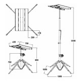 Elektrischer Montagelift Typ CM340 