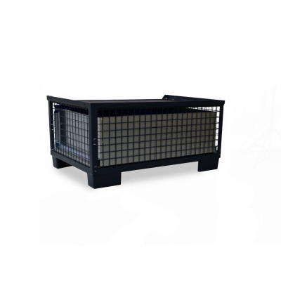 System-Gitterbox mit 1 großen Schublade LCB I - halbhoch