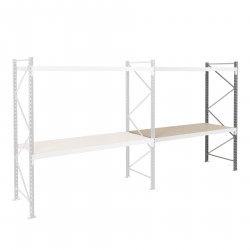 Weitspannregal mit Spannplattenböden Typ 525 - Tiefe 600 mm 2