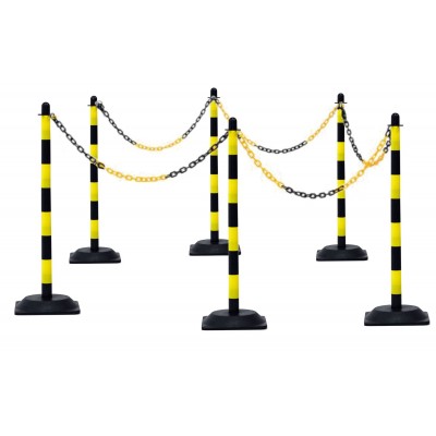 Ketten-Pfosten-Set
