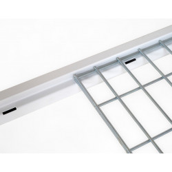 Weitspannregal mit Gitterböden - Epsivol - allseitig geschlossen - Tiefe 600 mm 2