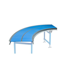 Klein-Rollenbahn aus Kunststoffrohr, blau Ø 20 x 1,5 mm 2