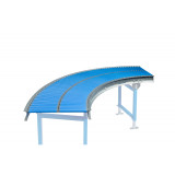 Klein-Rollenbahn aus Kunststoffrohr, blau Ø 20 x 1,5 mm