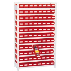 Komplett-Regal mit Lagerkästen