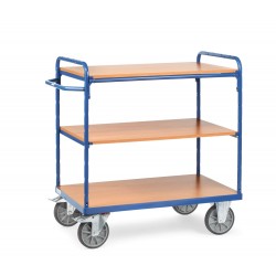 Etagenwagen mit Einlegeböden Ausführung | ohne Streben 2