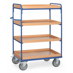 Etagenwagen mit Holz - Einlegekästen