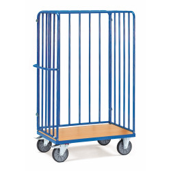 Paketwagen mit Drahtgitterwänden FETRA - Traglast 600 kg