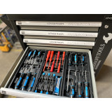 Werkzeugwagen bestückt