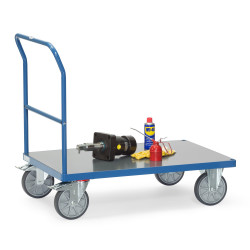 Schiebebügelwagen mit Hart-PVC Plattformen - Traglast 500 - 600 kg 2