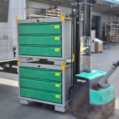 System-Gitterbox SGB - 1 mittel - 1 XXL