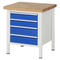 Werkbank mit Buche-Massiv-Platte