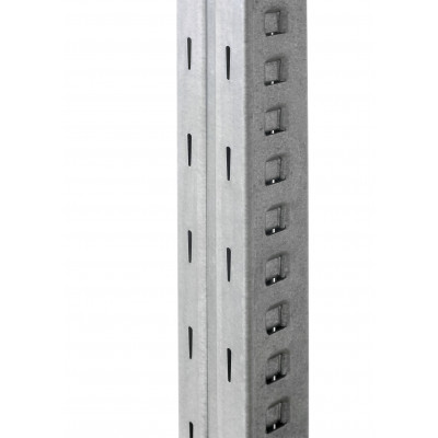 Fachbodenregal mit Stahlblechböden - Stecksystem - Adaptiv verzinkt - Tiefe 500 mm