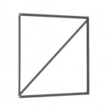 Kragarmregal Cantilever - leichte Lasten - einseitig