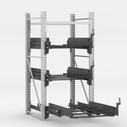 Etagen-Schubfachregal - 3 Schubfächer 2