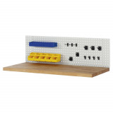 Lochplatte - für Baukasten-Werkbank