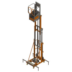 Mobile elektrische Arbeitsbühne UpLift6 140 HD 2