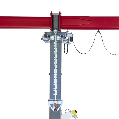 Schwenksicherung für WK3 mit Kontergewichtsausgleich