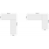 Eckregal, Fachlast 125 kg