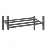 Fachbodenregal Fli 50 mit Stahlrohrböden Typ 250 - Stecksystem - Tiefe 400  mm