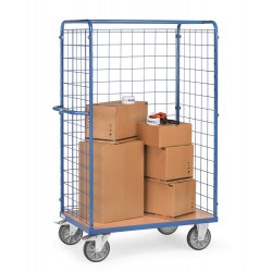 Paketwagen mit Drahtgitterwänden 2