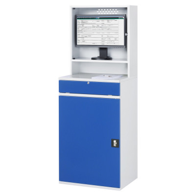 Computer-Schrank mit Monitorgehäuse - 650 mm