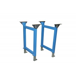 Stützen für Schwerlast-Rollenbahn