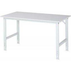 Arbeitstisch mit Melamin-Platte - verstellbar 760-1080 mm