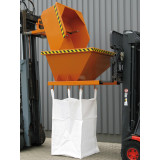 Befülltrichter mit Halterung für Big-Bags