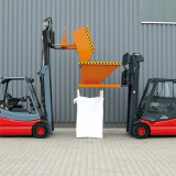 Befülltrichter mit Halterung für Big-Bags