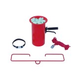 Chip-Abfüllstation / Abfüllvorrichtung Ausführung | Gerader Abfülltrichter