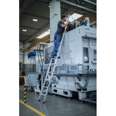 Aluminium-Anlegeleiter mit Standard-Traverse - Leiterbreite 420 mm