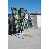 Sprossen-Vielzweckleiter aus Aluminium