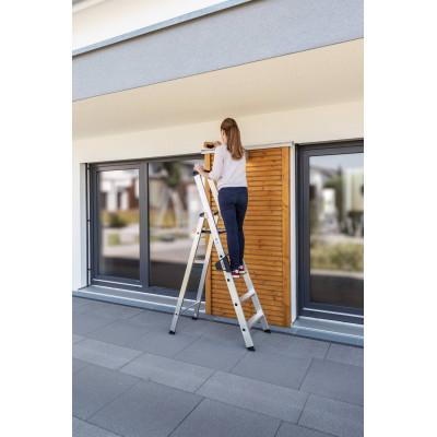 Aluminium-Stehleiter - einseitig begehbar