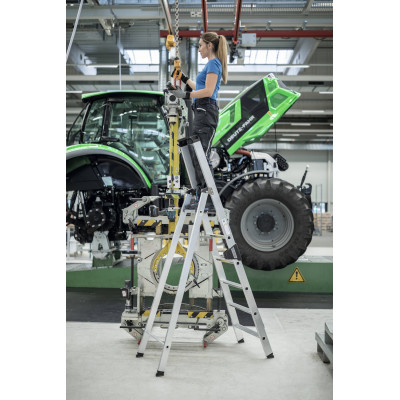 Aluminium-Stehleiter - einseitig begehbar