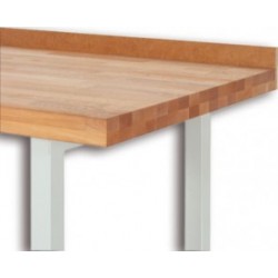 Arbeitsplattenabschluss für freistehende Tische