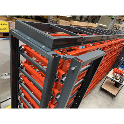 Kassetten-Schubfachregal Kundenbeispiel