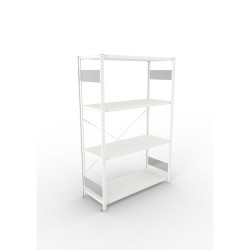 Fachbodenregal CLIP, Länge 1300 mm - Fachlast 230 kg 2